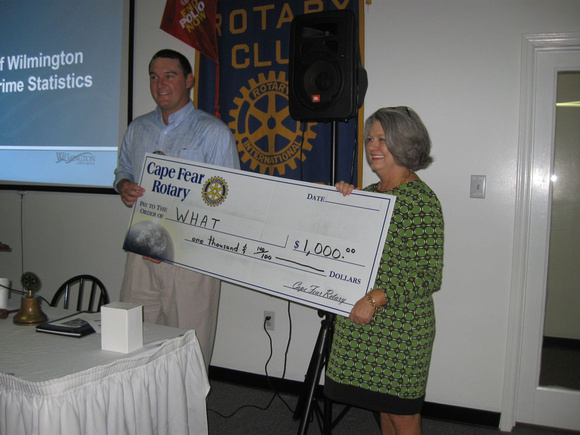 September 25, 2015 Meeting - W.H.A.T. Check Presentation
