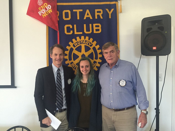 October 24, 2015 - Emma Hall - Rotary Exchange Student