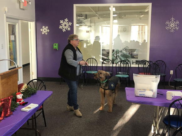 December 20, 2019 Meeting - Pat Hairston & Jennifer Lee - Four Paws and a Wake Up-NC