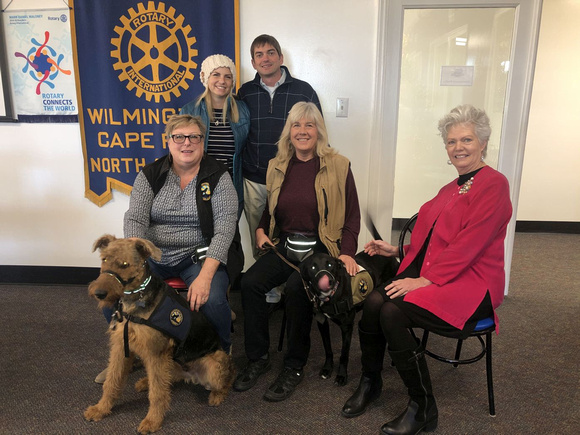 December 20, 2019 Meeting - Pat Hairston & Jennifer Lee - Four Paws and a Wake Up-NC