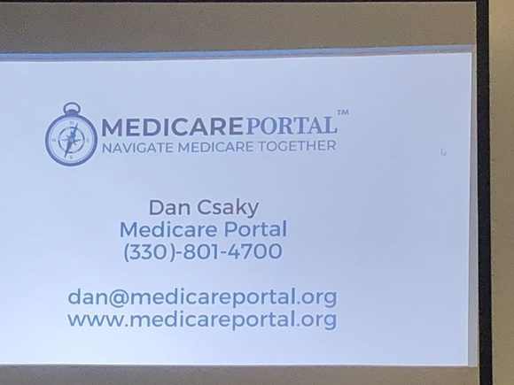 August 19, 2022 Meeting - Dan Csaky - Medicare Portal