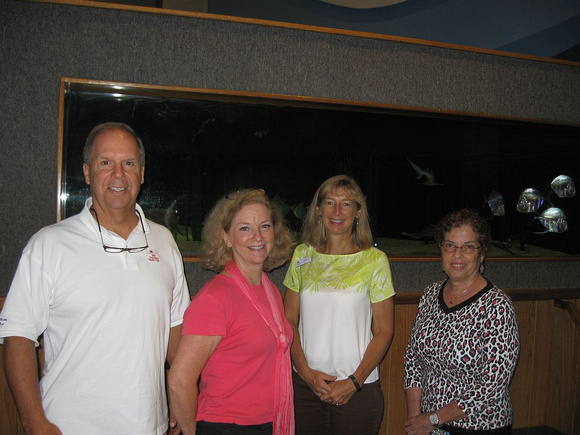 Club Meeting August 8, 2014 - Peggy Sloan Tour at the NC Aquarium at Fort Fisher